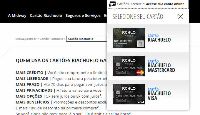 Fatura-riachuelo - Blog Finanças